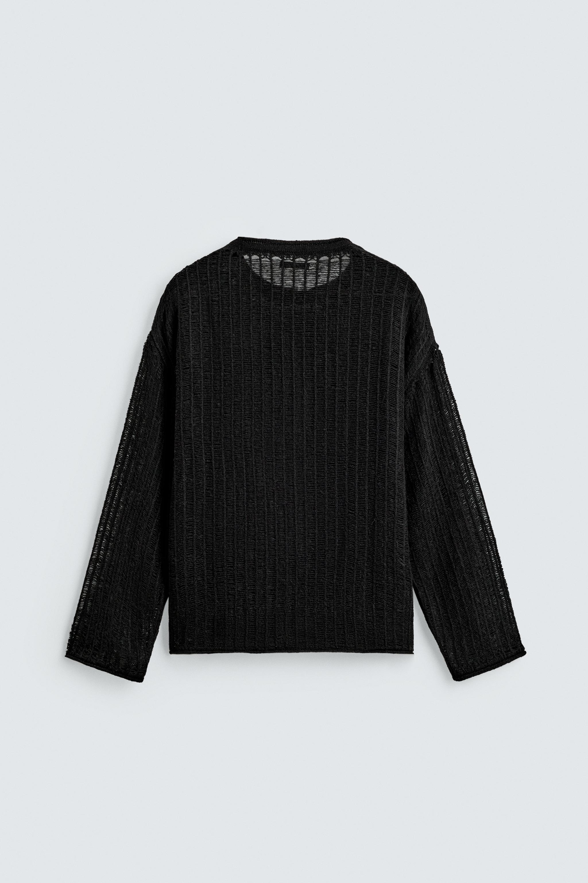 OPEN WEAVE JUMPER